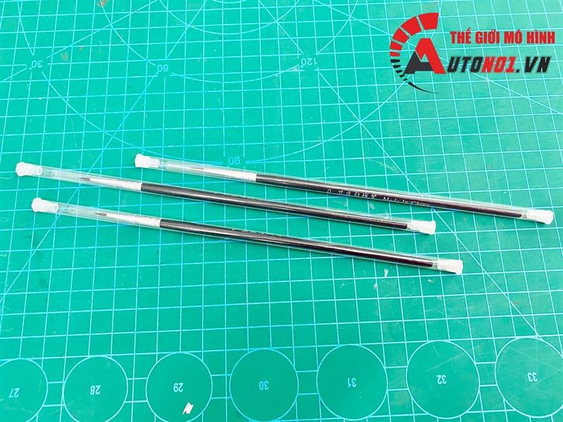 Cọ đầu nhọn vẽ line, chuyên dụng vẽ màu nước, sơn mô hình,gốc Enamel, Acrylic, custom BLACK