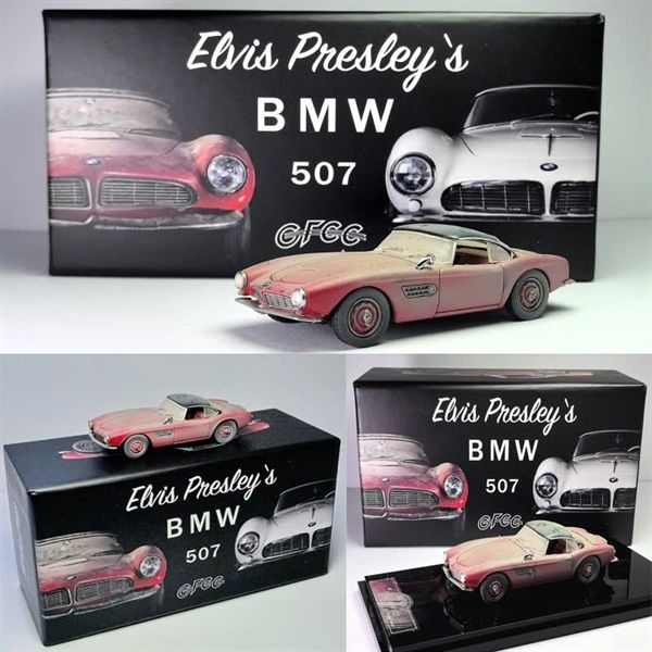 Mô hình xe BMW 507 Elvis Presley's tỉ lệ 1:64 GFCC models OT64082