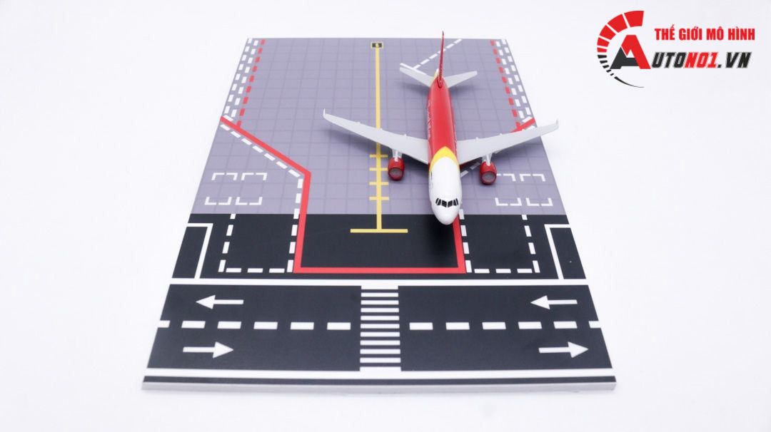 Diorama airport mô hình đường băng bãi đáp cho máy bay 16cm DR026