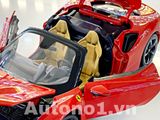  Mô hình xe Ferrari SF90 Spider open top tỉ lệ 1:18 Bburago 8118 