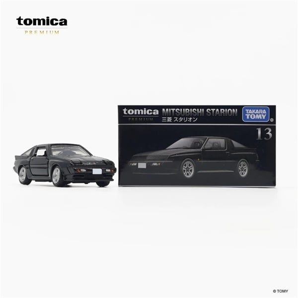 Mô hình xe Mitsubishi Starion No.13 tỉ lệ 1:64 Tomica Premium 933885