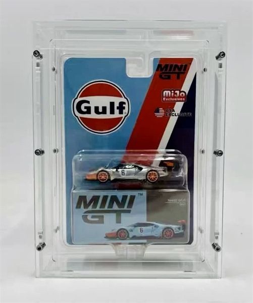 Phụ kiện hộp trưng bày mica lắp ghép- có ốc dành cho card MiniGT MGT-DUP01 tỉ lệ 1:64 PK524