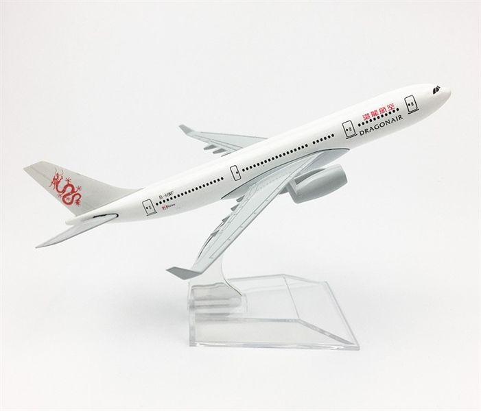 Mô hình máy bay China DragonAir Airbus A330 16cm MB16116