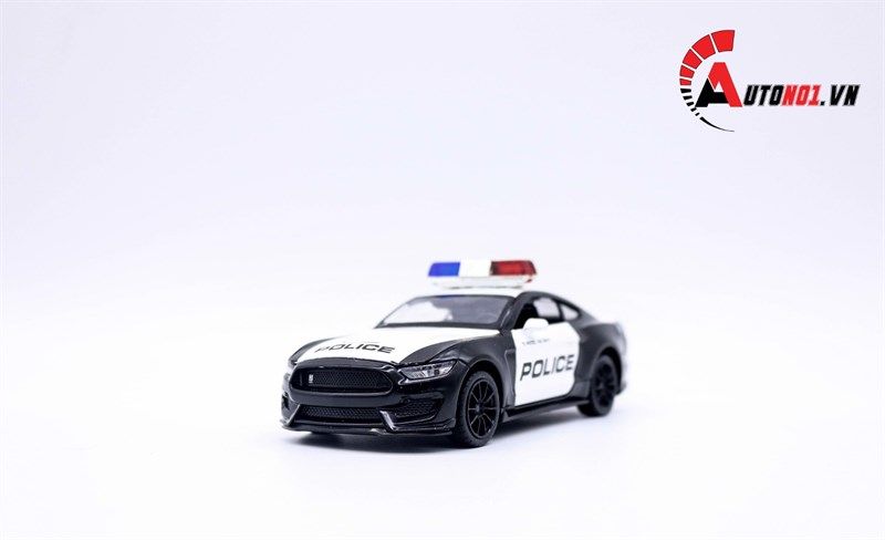 Mô hình xe Ford Mustang Shelby cobra police 911 tỉ lệ 1:32 Caipo 88397 OT275