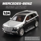  Mô hình xe Mercedes-Benz GLS600 MayBach full open có đèn có âm thanh bầu trời sao tỉ lệ 1:24 Chezhi OT437 