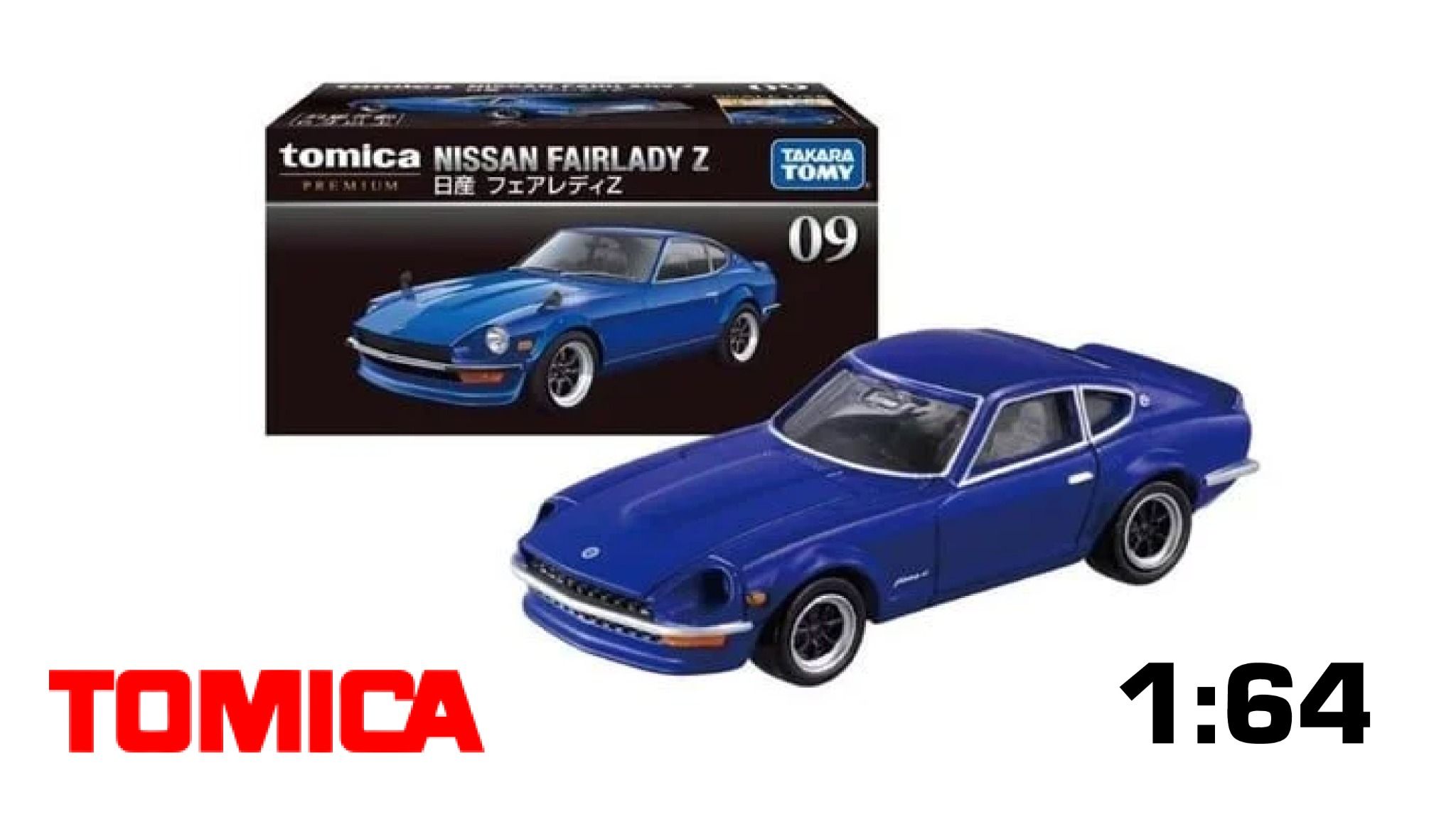 Mô hình xe Nissan Fairlady Z No.09 tỉ lệ 1:64 Tomica Premium 114178