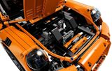  Mô hình xe ô tô lắp ghép Porsche 911 Gt3 RS Orange 2758 pcs tỉ lệ 1:8 LG024 
