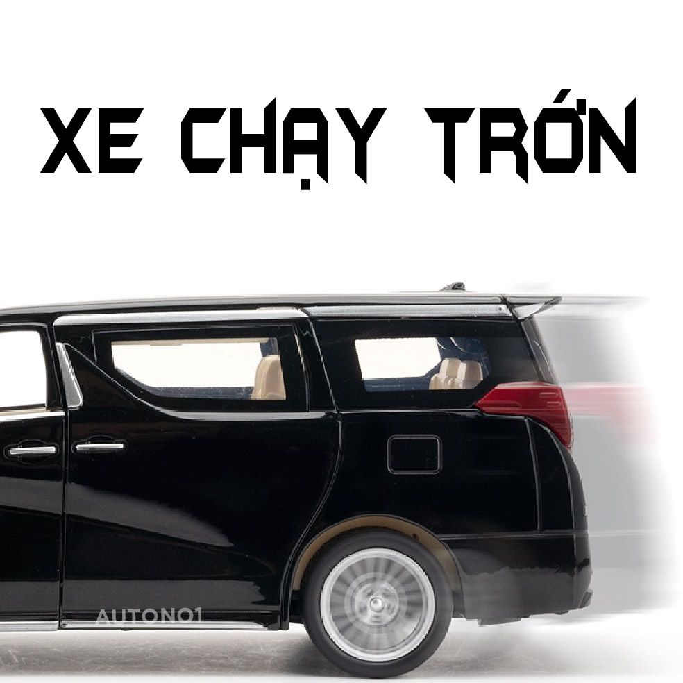  Mô hình xe Toyota Alphard 2022 full open - full kính - đánh lái được tỉ lệ 1:24 Metal Model OT441 