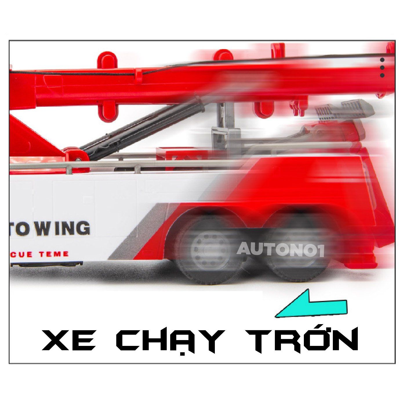 Mô hình xe cứu hộ cần móc bằng hợp kim tỉ lệ 1:32 Alloy Model OT476