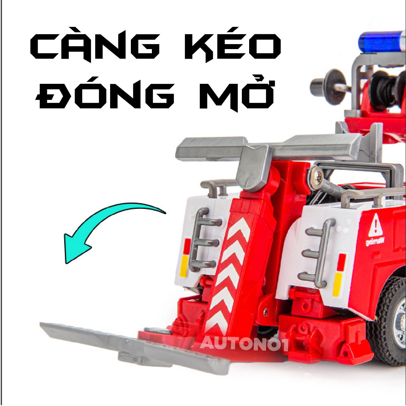 Mô hình xe cứu hộ cần móc bằng hợp kim tỉ lệ 1:32 Alloy Model OT476