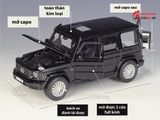  Mô hình xe Mercedes Benz G Class G500 2019 đánh lái được full open 1:25 Maisto 7994 