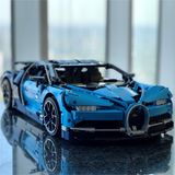  Mô hình xe ô tô lắp ghép Bugatti Chiron 4031 pcs tỉ lệ 1:5 LG015 