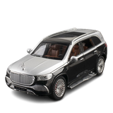  Mô hình xe Mercedes-Benz GLS600 MayBach full open có đèn có âm thanh bầu trời sao tỉ lệ 1:24 Chezhi OT437 