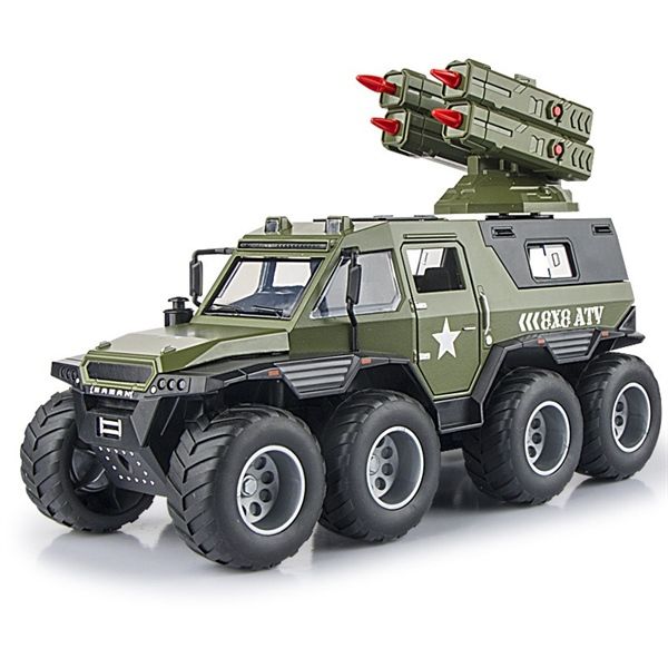 Mô hình xe Shaman hợp kim bọc thép xe cảnh sát vũ trang full open - có phụ kiện tỉ lệ 1:24 Miniauto OT24073