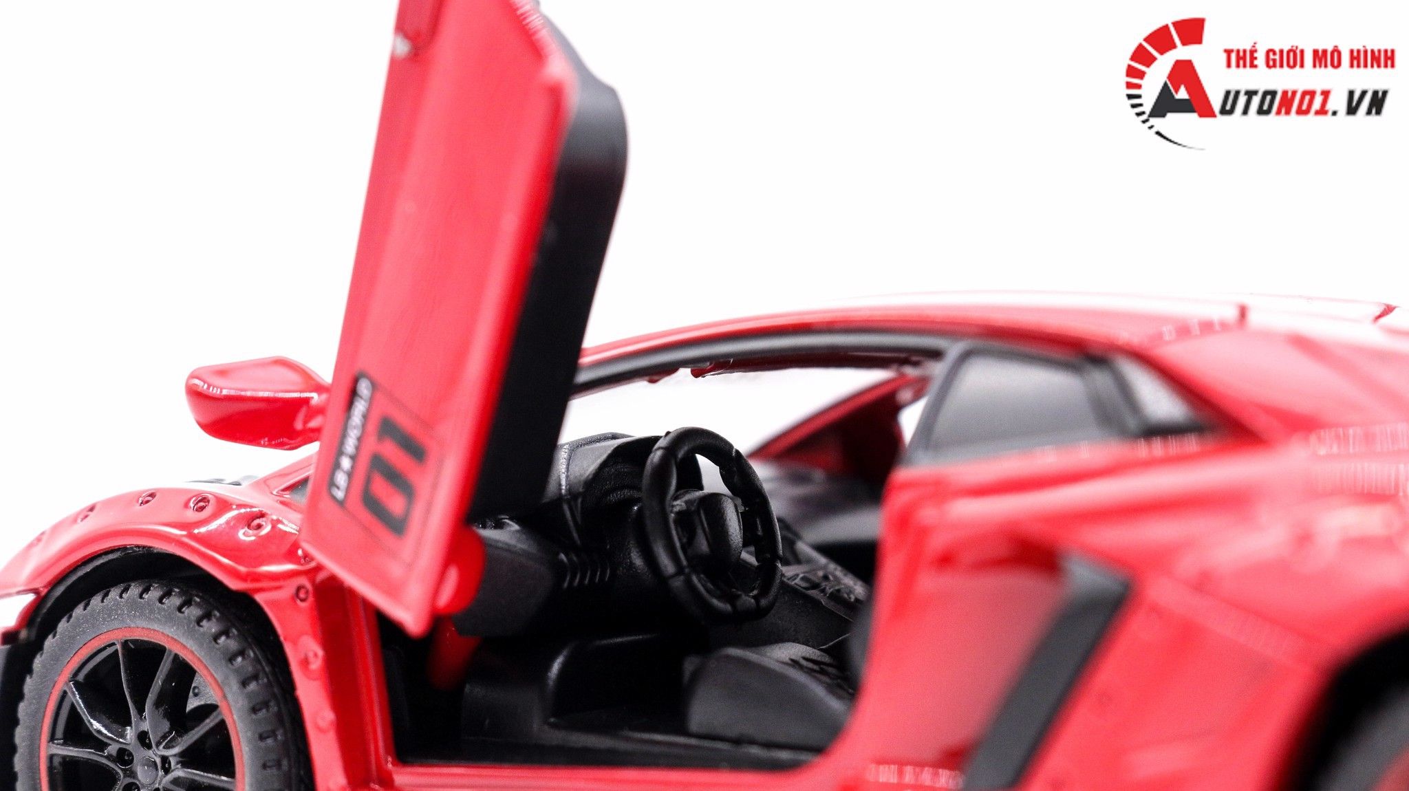 Mô hình xe Lamborghini Lp700-4 tỉ lệ 1:32 Double Horses OT308A