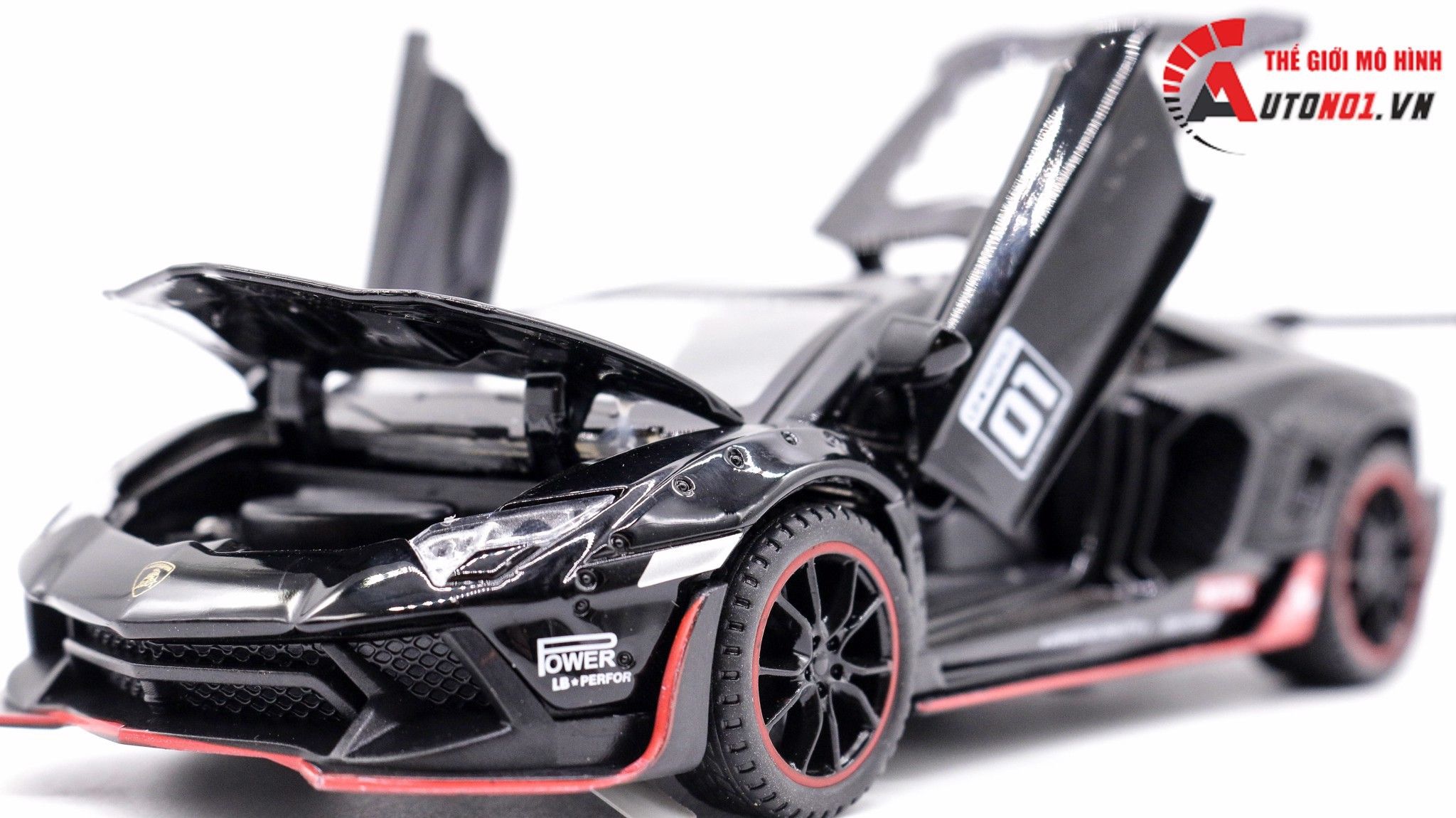 Mô hình xe Lamborghini Lp700-4 tỉ lệ 1:32 Double Horses OT308A