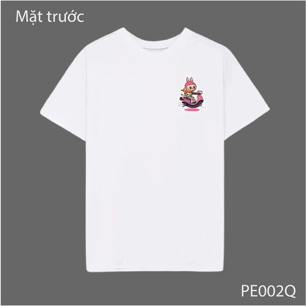 Sticker PET in chuyển nhiệt - hình ủi lên vải - nón - áo - quần Labubu Capybara Autono1 PE002