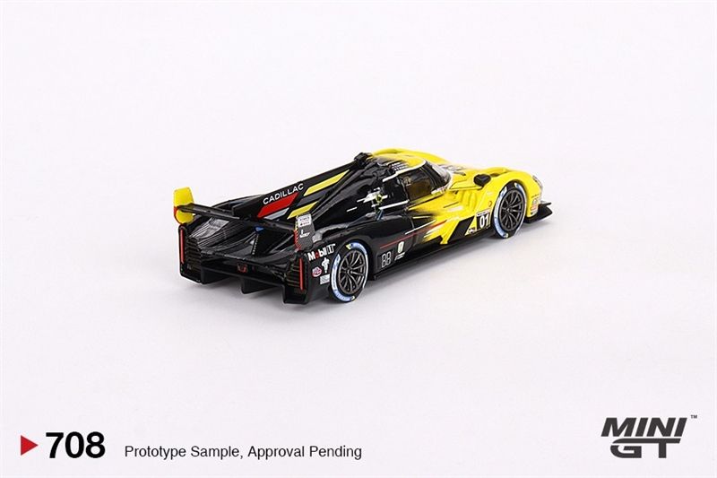 Mô hình xe ô tô Cadillac v-series #01 racing 2023 IMSA tỉ lệ 1:64 MiniGT MGT00708-CH