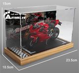  HỘP ĐẾ GỖ TRƯNG BÀY MÔ HÌNH CHO XE MÔ TÔ 1:12 DUCATI PK301 