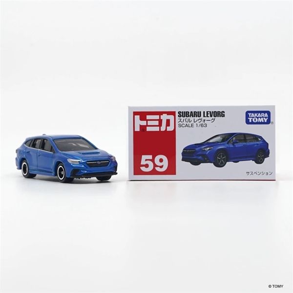 Mô hình xe Subaru Levorg Box No.59-8 tỉ lệ 1:63 Tomica 917120