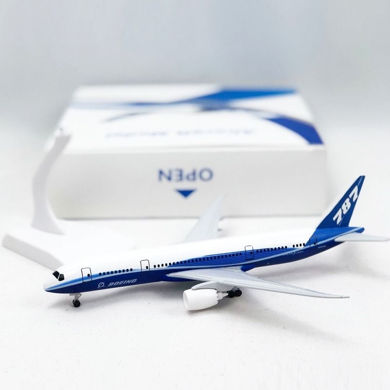 Mô hình máy bay USA Boeing B787 có bánh xe 20cm MB20065