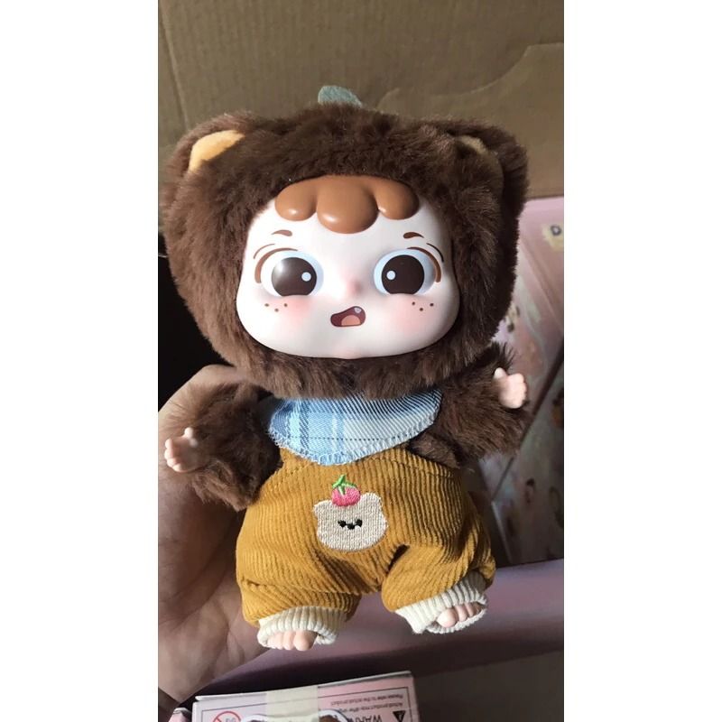 Blind box hộp mù tiệc thú bông Dai's Animal Crazy Daily Plush Vinyl Blind box chính hãng Cute Studio BL016