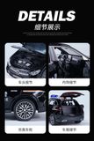  Mô hình xe cảnh sát Mercedes GLC400E Police có đèn âm thanh full open tỉ lệ 1:32 Alloy OT365 