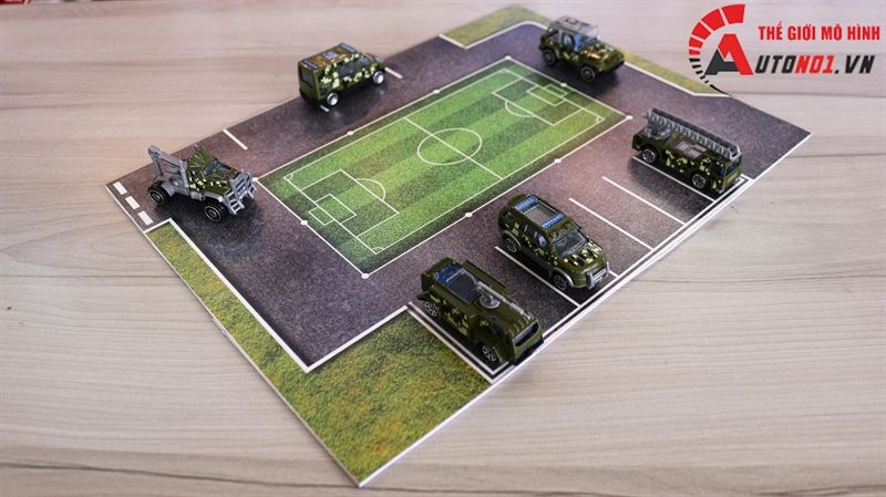  Diorama mặt đường - parking kích thước 40x30 cm cho ô tô tỉ lệ 1:64 Autono1 DR013A 