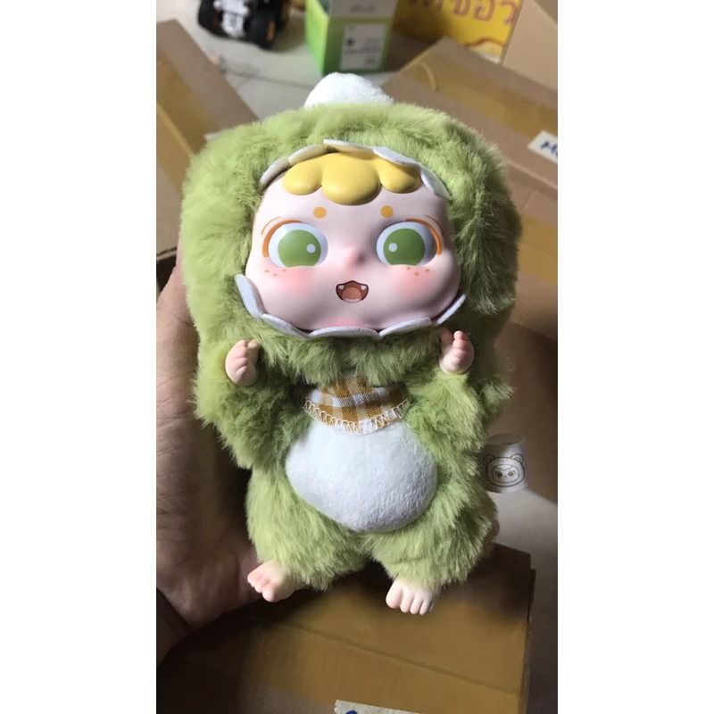 Blind box hộp mù tiệc thú bông Dai's Animal Crazy Daily Plush Vinyl Blind box chính hãng Cute Studio BL016
