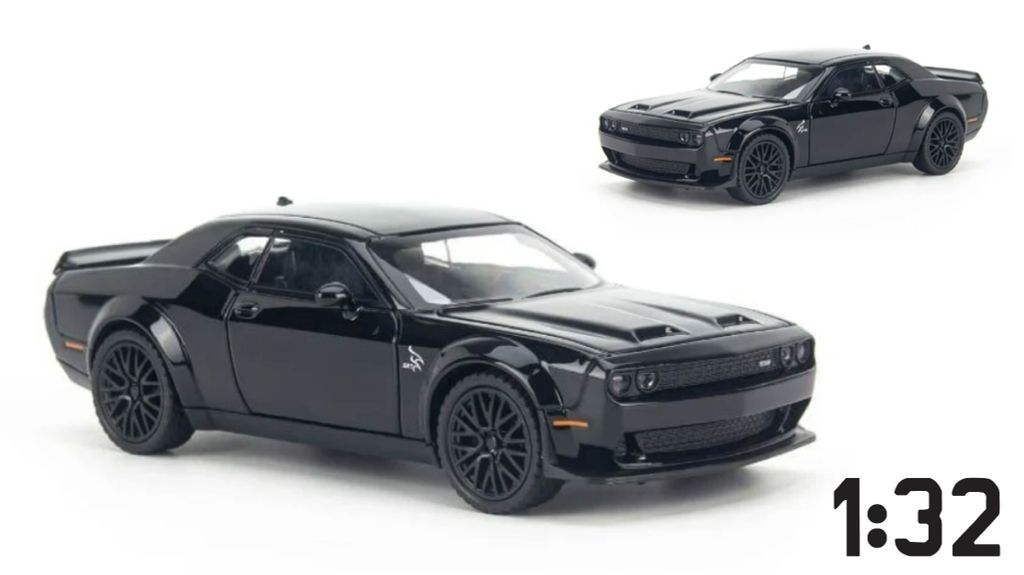 Mô hình xe Dodge Challenger SRT kim loại tỉ lệ 1:32 OT32053