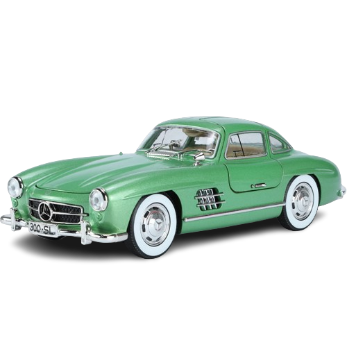  Mô hình xe Mercedes-Benz 300 SL full open có đèn có âm thanh đánh lái được tỉ lệ 1:24 Jinlifang OT433 