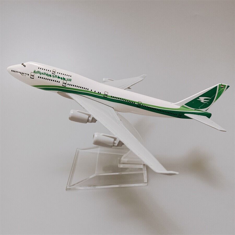 Mô hình máy bay Iraqi Airways Boeing B747 16cm MB16027