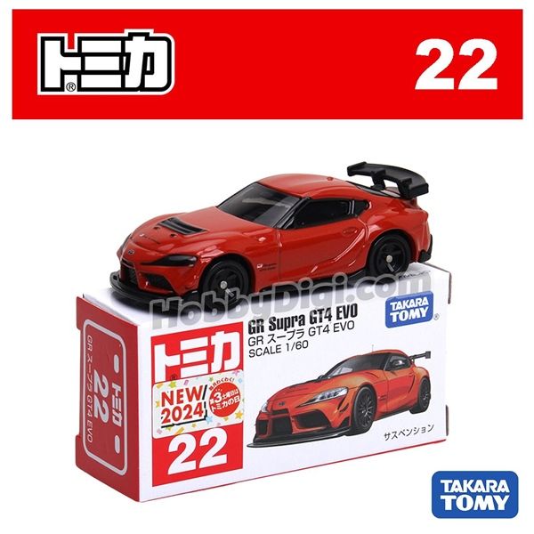 Mô hình xe Supra GT4 EVO No.22-10 tỉ lệ 1:60 Tomica 917267