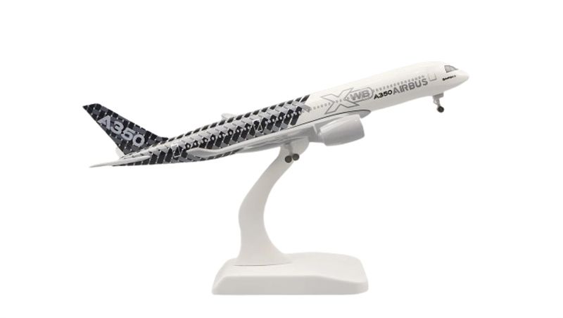 Mô hình máy bay Airlines Airbus A350 XWB có bánh xe 20cm MB20116
