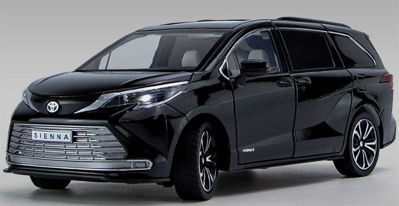 Mô hình xe Toyota Sienna Mpv 1:24 Hengteng Model OT416