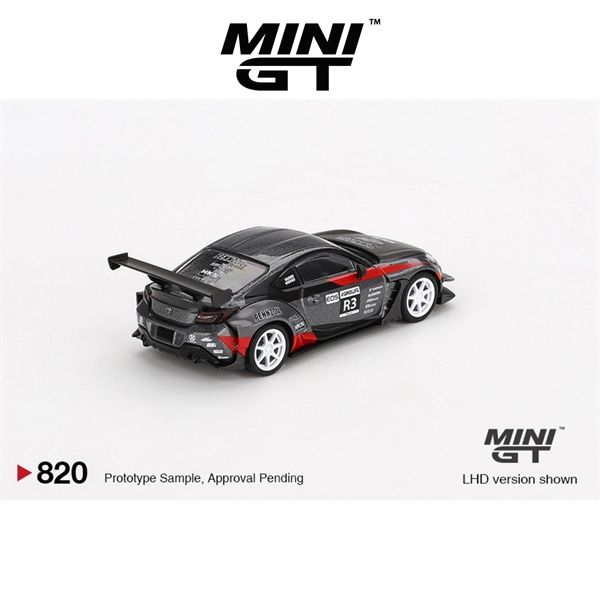 Mô hình xe Toyota GR86 Larry Chen's HKS Turbocharged GR86 LHD tỉ lệ 1:64 MINIGT MGT00820-CH