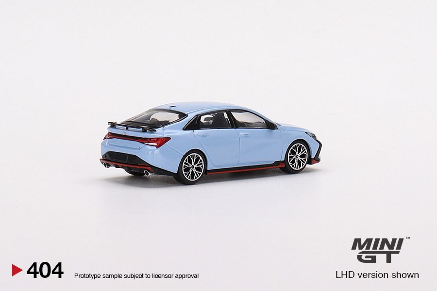 Mô hình xe Hyundai Elantra N Performance Blue tỉ lệ 1:64 MiniGT