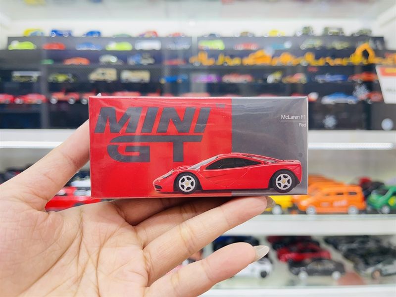 Mô hình xe Mclaren F1 Red tỉ lệ 1:64 MiniGT MGT00654-CH