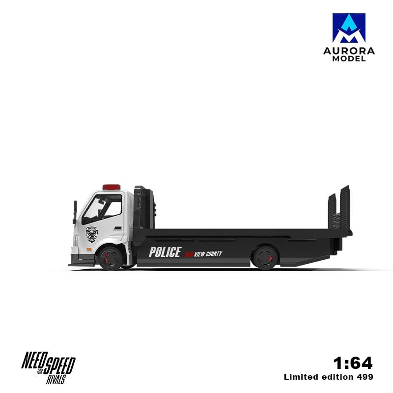 Mô hình xe H300&F40 Need for Speed Rival Police tỉ lệ 1:64 Aurora Model AM644507 + AM647208