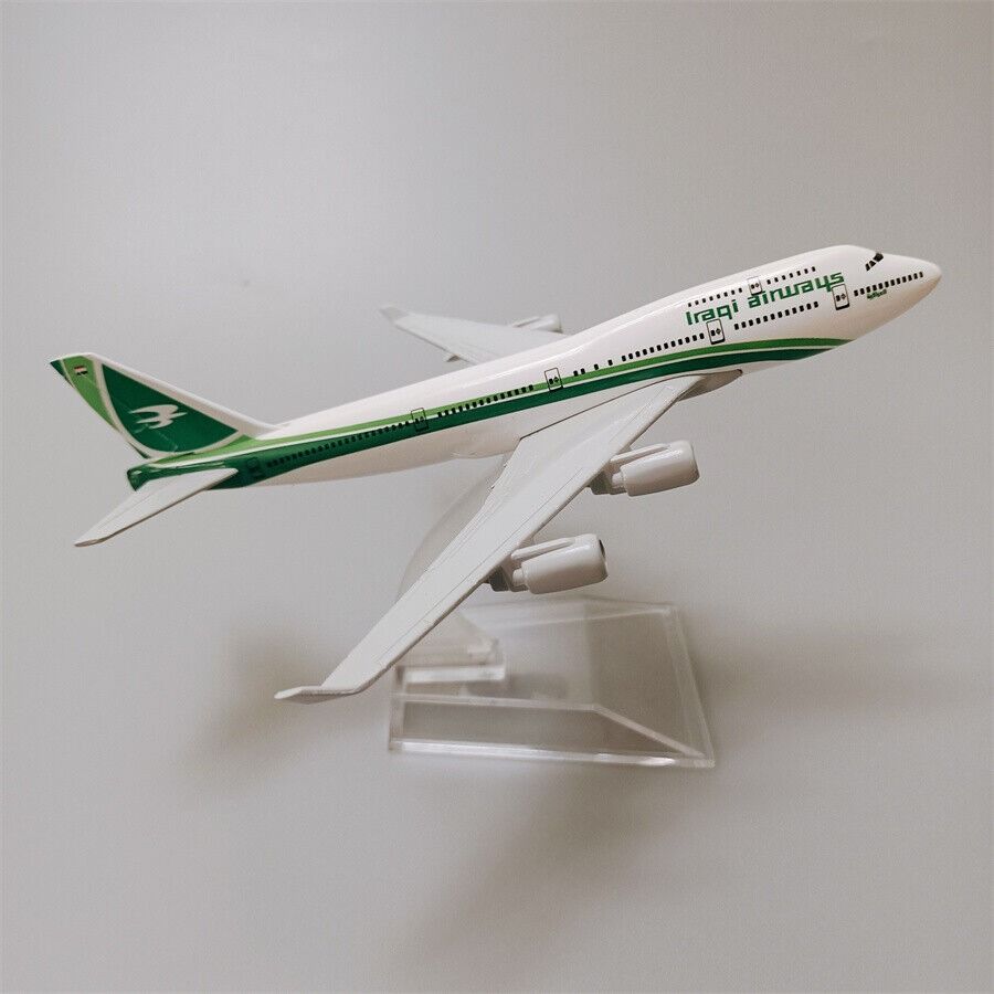 Mô hình máy bay Iraqi Airways Boeing B747 16cm MB16027