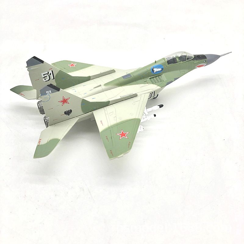 Mô hình máy bay chiến đấu Rus MIG 29 FULCRUM-C France tỉ lệ 1:100 Ns models MBQS015