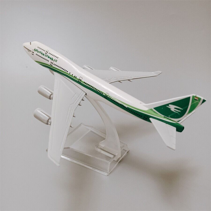 Mô hình máy bay Iraqi Airways Boeing B747 16cm MB16027