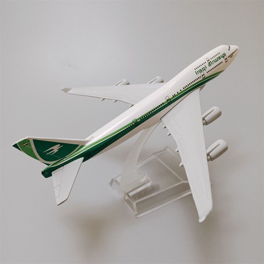 Mô hình máy bay Iraqi Airways Boeing B747 16cm MB16027