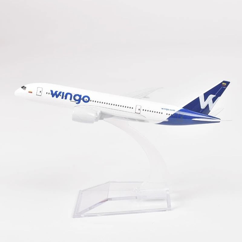 Mô hình máy bay Columbia Wingo Boeing B787 16cm MB16175