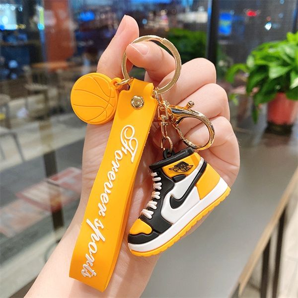 Móc khóa nhựa dẻo - silicon sneaker giầy Nike air jordan 1 MK018