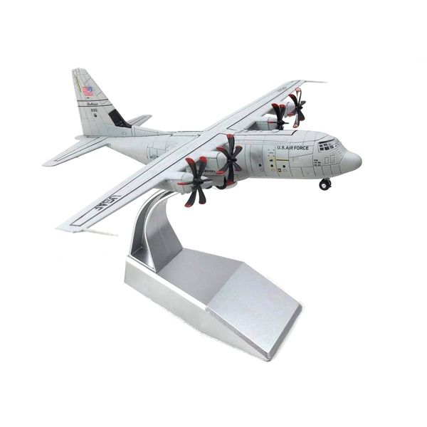 Mô hình máy bay vận tải quân sự C-130 U.S.AIR FORCE USAF AMERICA USA tỉ lệ 1:200 Ns models MBQS022