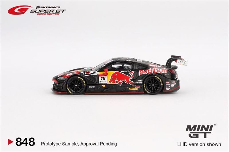 Mô hình xe Honda NSX-GT Type S GT500 #16 Red Bull MOTUL MUGEN NSX-GT
