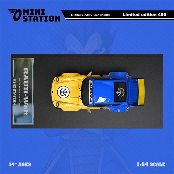 Mô hình xe Porsche Rauh Welt RWB964 custom Dragon ball