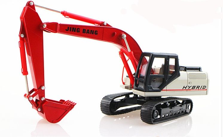 Mô hình xe xúc đất tỉ lệ 1:50 Jing Bang 8176