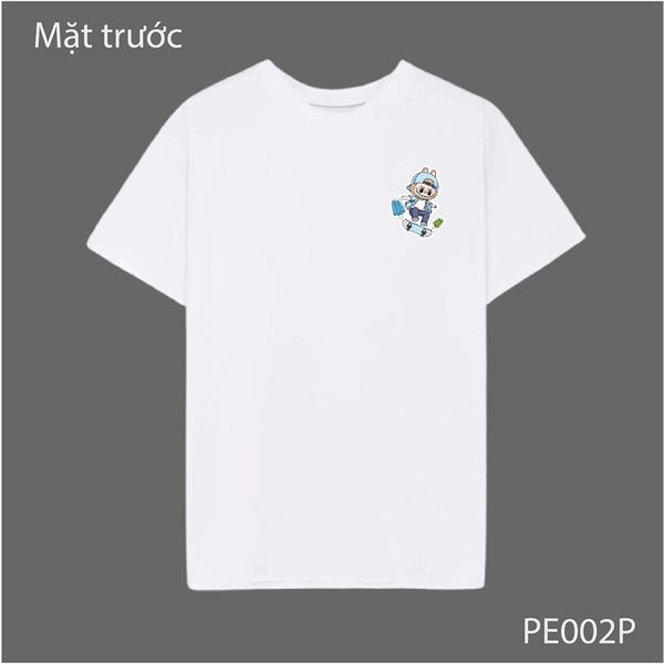 Sticker PET in chuyển nhiệt - hình ủi lên vải - nón - áo - quần Labubu Capybara Autono1 PE002
